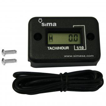 Contador Digital de Horas y RPM Motor