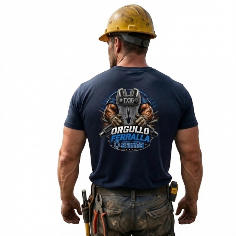 Camiseta Manga Corta SIMA Ferralla TX16 - TALLA XL